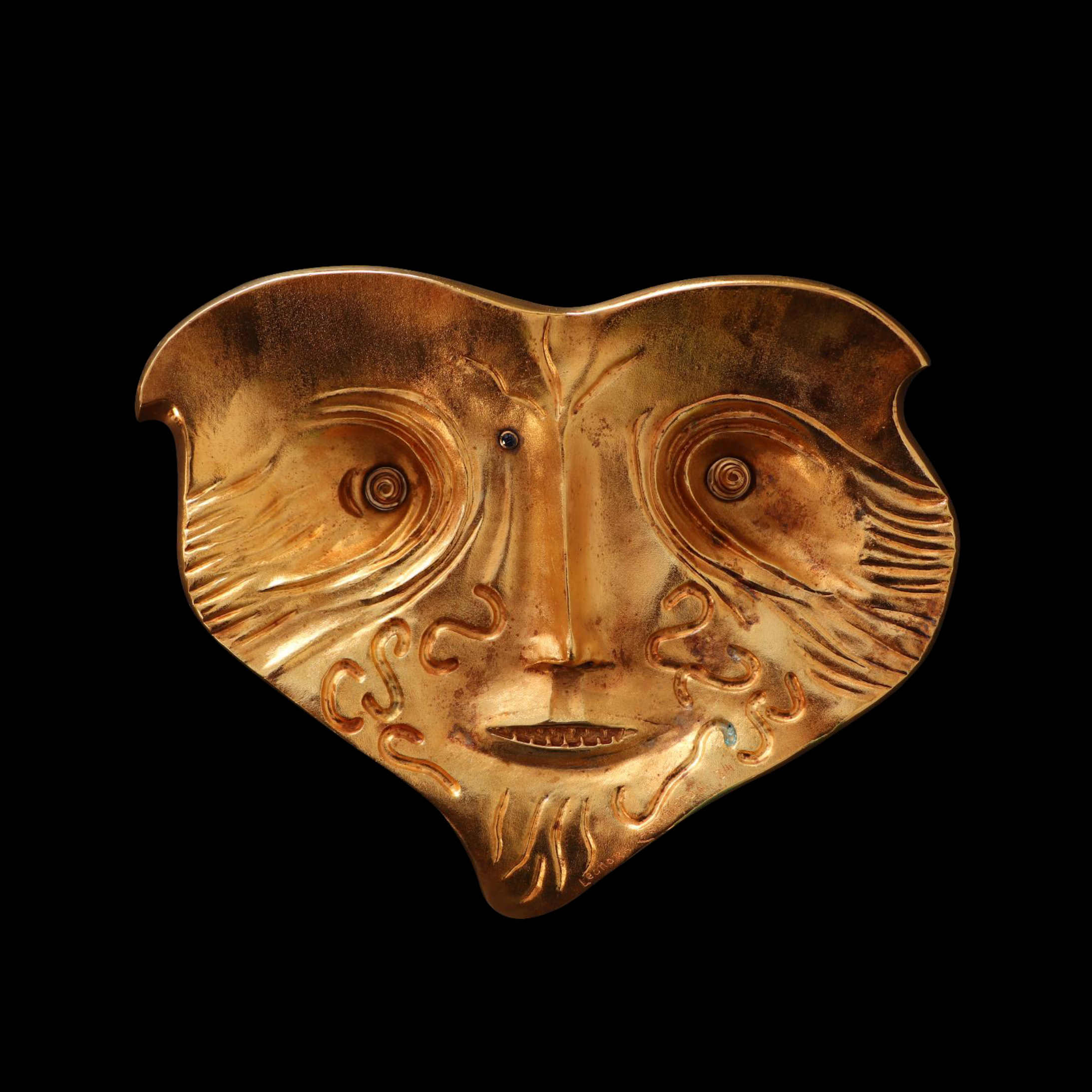 Colección-Máscaras-Aleación-Plata-recubierta-en-Oro-24k-Leonora-Carrington-5